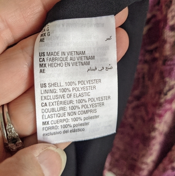 𝅺nwt Bar III Cut Out Back Pink Snake Print Mini Dress L - Picture 14 of 15